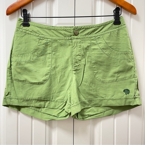 Mountain Hardwear Green Technical Hiking Shorts - Youth L - Picture 2 of 14